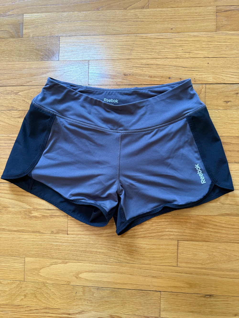 Reebok Men’s Athletic Shorts — Gray with Black Trim